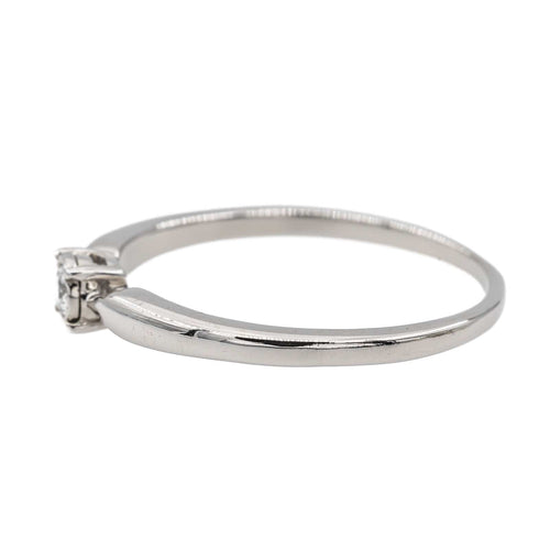 Bague 55 Bague Solitaire Or blanc Diamant 58 Facettes 2833424CN