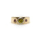 Bague Bague MWM Goldsmithing en or 14 carats sertie de diamants jaunes et roses fantaisie 58 Facettes