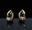 Boucles d'oreilles Boucles d'oreilles à clip en diamant et saphir 58 Facettes