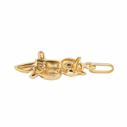 Pendentif Pendentif Hibou Or jaune Rubis 58 Facettes 3260662CN