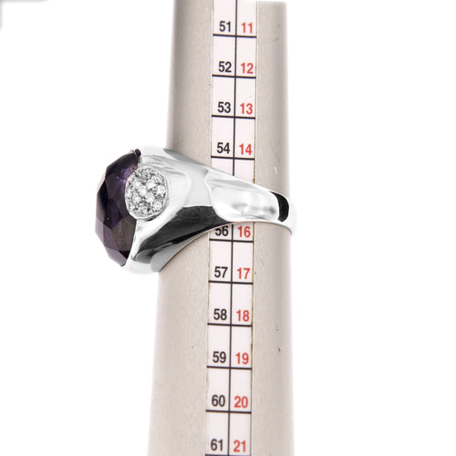 Bague 56 Bague iolite et diamants 58 Facettes 19954