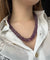 Collier Collier en améthyste à facettes 58 Facettes