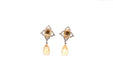 Boucles d'oreilles Boucles d'oreilles citrines et diamants 58 Facettes 26342dv