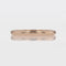 Bague 62 Alliance homme or rose bombée 58 Facettes 15-149A