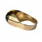 Bague 52 Bague œil de tigre en or jaune 18 carats 58 Facettes 347