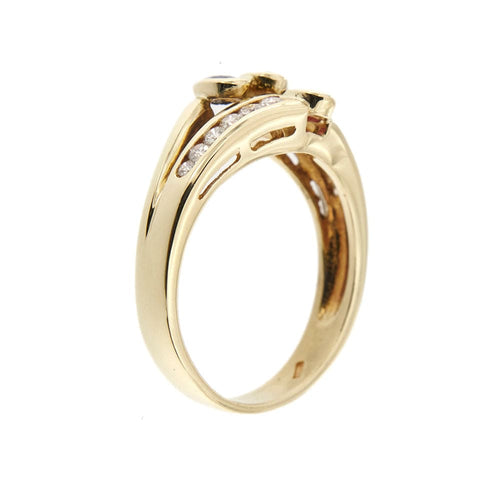 Bague Bague avec rubis, émeraude, saphir et diamants 58 Facettes 30024