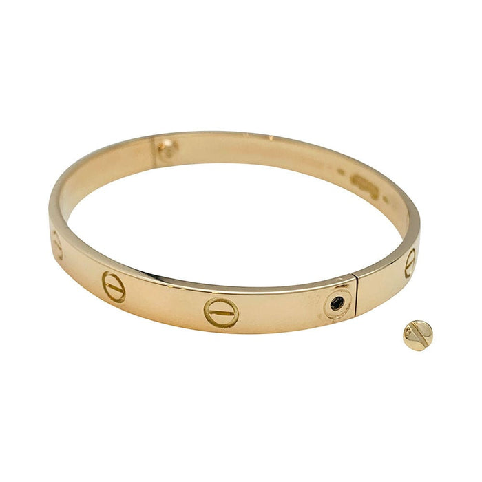 Bracelet Bracelet Cartier, "Love", or jaune. 58 Facettes 34141