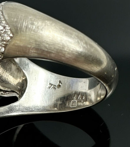 Bague Bague rose en diamant, années 1960 58 Facettes