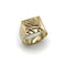 Bague Bague chevalière vintage pour hommes Lamassu en or 18 carats 58 Facettes A2001U