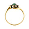 Bague 54 Bague Contrarié avec émeraude et diamants 58 Facettes 35532