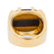 Bague 55 Cartier Bague Chevalière Yjing Or jaune oeil de tigre 58 Facettes 3121450CN
