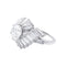 Bague 56 Bague Tourbillon diamant entourage baguette. 58 Facettes 32596
