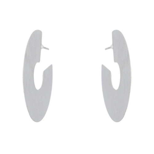 Boucles d'oreilles Boucles d'oreilles Créoles Or blanc 58 Facettes 2699668CN