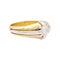 Bague 60 Bague vintage platine, or jaune, diamant. 58 Facettes 33990