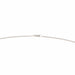 Collier Collier Or blanc Saphir 58 Facettes 3290287CN