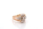 Bague 55 Bague vintage diamants en or 18k 58 Facettes 27091