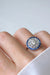 Bague Bague Cible Art Deco Saphirs et Diamants 58 Facettes