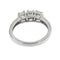 Bague Bague trilogie avec diamants 58 Facettes 25737