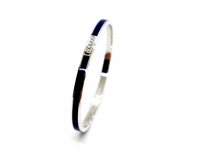 Bracelet Chaumet Bracelet Jonc Liens Or blanc Diamant 58 Facettes 1600576CN