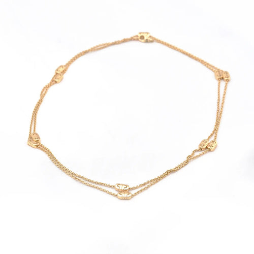 Collier BULGARI - Collier Parentesi or jaune 58 Facettes