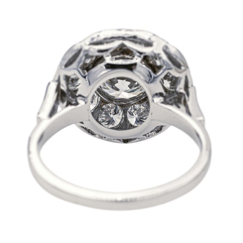 Bague 49.5 Bague Marguerite Platine Diamant 58 Facettes 3655102CN
