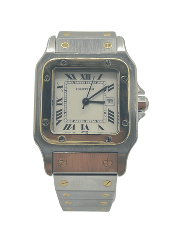 Bracelet Cartier Santos Carree Date Automatic 58 Facettes