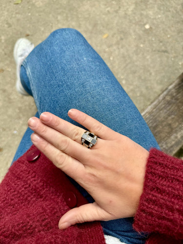 Bague Bague quadrillage Van Cleef and Arpels 58 Facettes REF2238-38