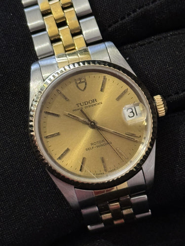 Montre TUDOR - Montre Prince Oyster Date – Réf. 74033 – Automatique – Bicolore – Vintage 58 Facettes