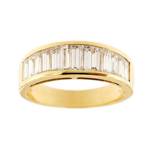 Bague 55 Bague Riviera en diamant de 1,27 ct 58 Facettes 38035