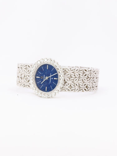 Montre OMEGA Constellation - Montre or blanc diamants lapis-lazuli 58 Facettes 1153.3