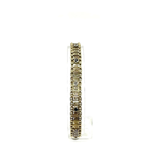 Bracelet Bracelet or jaune, saphirs et diamants 58 Facettes Z1351550