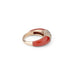 Bague 50 Van Cleef & Arpels - Bague Philippine Corail Or Jaune et Diamants 58 Facettes 1