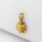 Pendentif Pendentif Dior en or jaune - Fleur émaillée et diamant 58 Facettes 32178