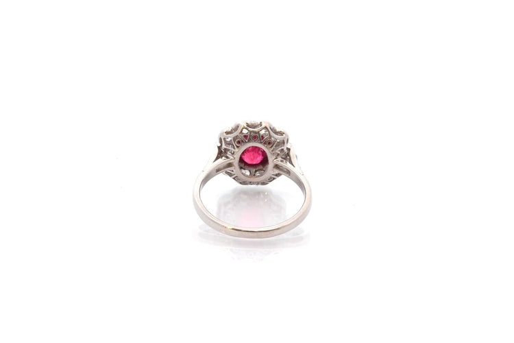 Bague 53 Bague Platine Emeraude Diamants 58 Facettes 25160