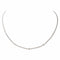 Collier Collier Or blanc Diamant 58 Facettes 3629486CN