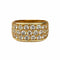 Bague 54 Carl Bucherer - Bague or jaune Pavage Diamants 58 Facettes 312