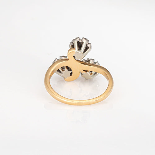 Bague 54 Bague Jabel en or jaune, diamants et rubis des années 60 58 Facettes G14039