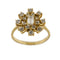 Bague 58 Bague Fleur diamants 58 Facettes 25381