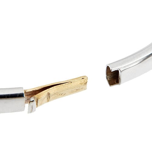 Bracelet Bracelet rigide en or blanc 58 Facettes 37590