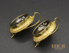 Boucles d'oreilles Dormeuses Époque Victorienne Céramique 58 Facettes A10546