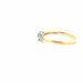 Bague 60 Solitaire Or Jaune Aigue-Marine 58 Facettes 84-GS34883-2