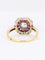 Bague 57.5 Bague Art Déco diamants rubis calibrés 58 Facettes 882
