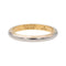Bague 62 Buccellati Bague Alliance Eternelle Fedi Or blanc, Or jaune 58 Facettes 3429439CN