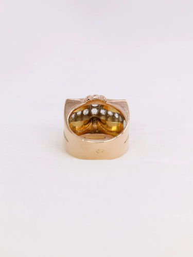 Bague 48 Bague Tank diamants taille rose 58 Facettes 1039.7