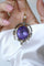Pendentif Pendentif Ancien Améthyste Diamants Perles fines 58 Facettes