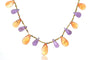 Collier Collier citrine et améthyste en or jaune 58 Facettes 25765