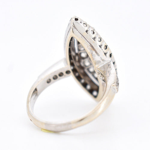 Bague 58 Bague Navette Diamants 4 carats 58 Facettes