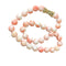 Collier Collier en Perles de Corail Peau d'Ange 58 Facettes 356