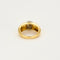 Bague 48 Bague jonc or jaune et gris, diamants 58 Facettes CHAL0178