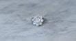 Bague Bague Marguerite Diamants 2.10 Cts Or blanc 58 Facettes